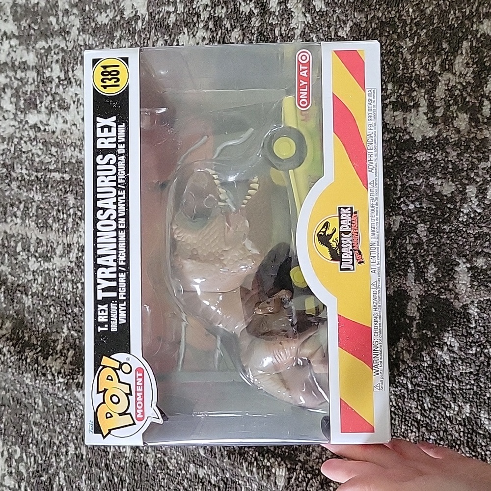 NIB POP jurassic park Trex